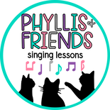 Phyllis and friends singing lessons
